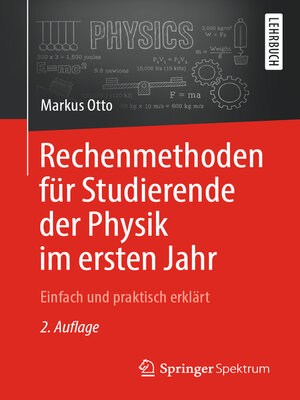 cover image of Rechenmethoden für Studierende der Physik im ersten Jahr
